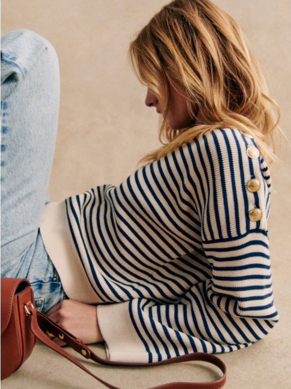 Subcategory selection for striped sweater